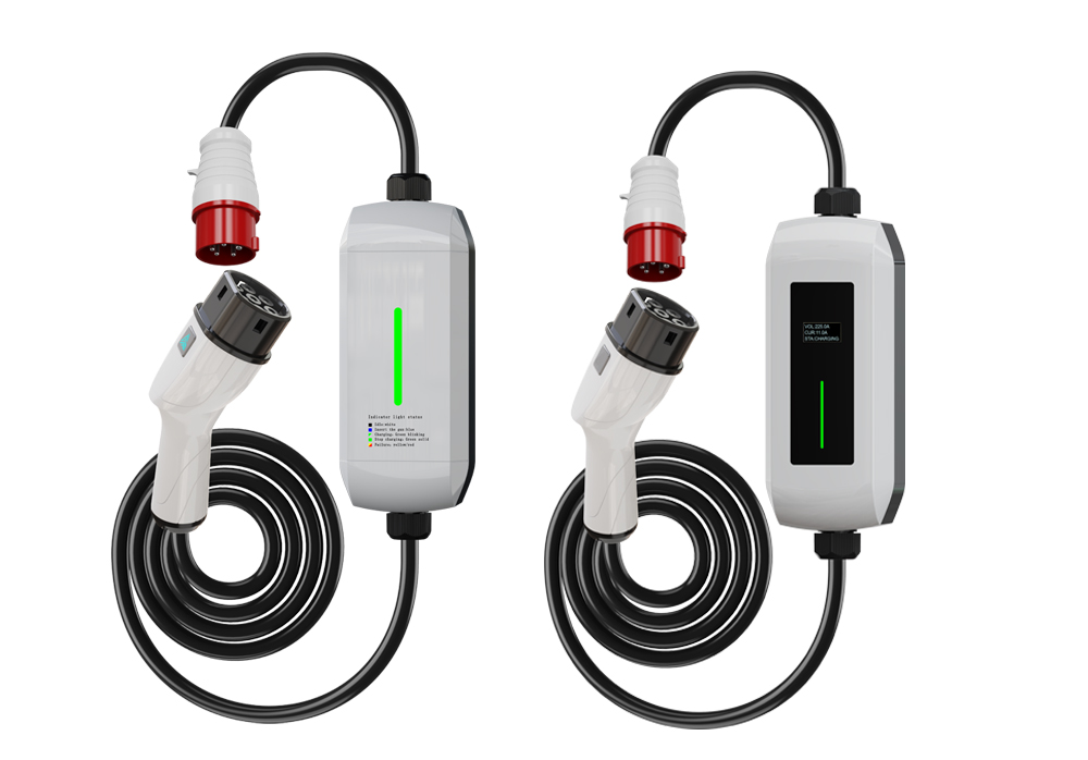 22KW PORTABLE EV CHARGER - JTC22KWPor-T2